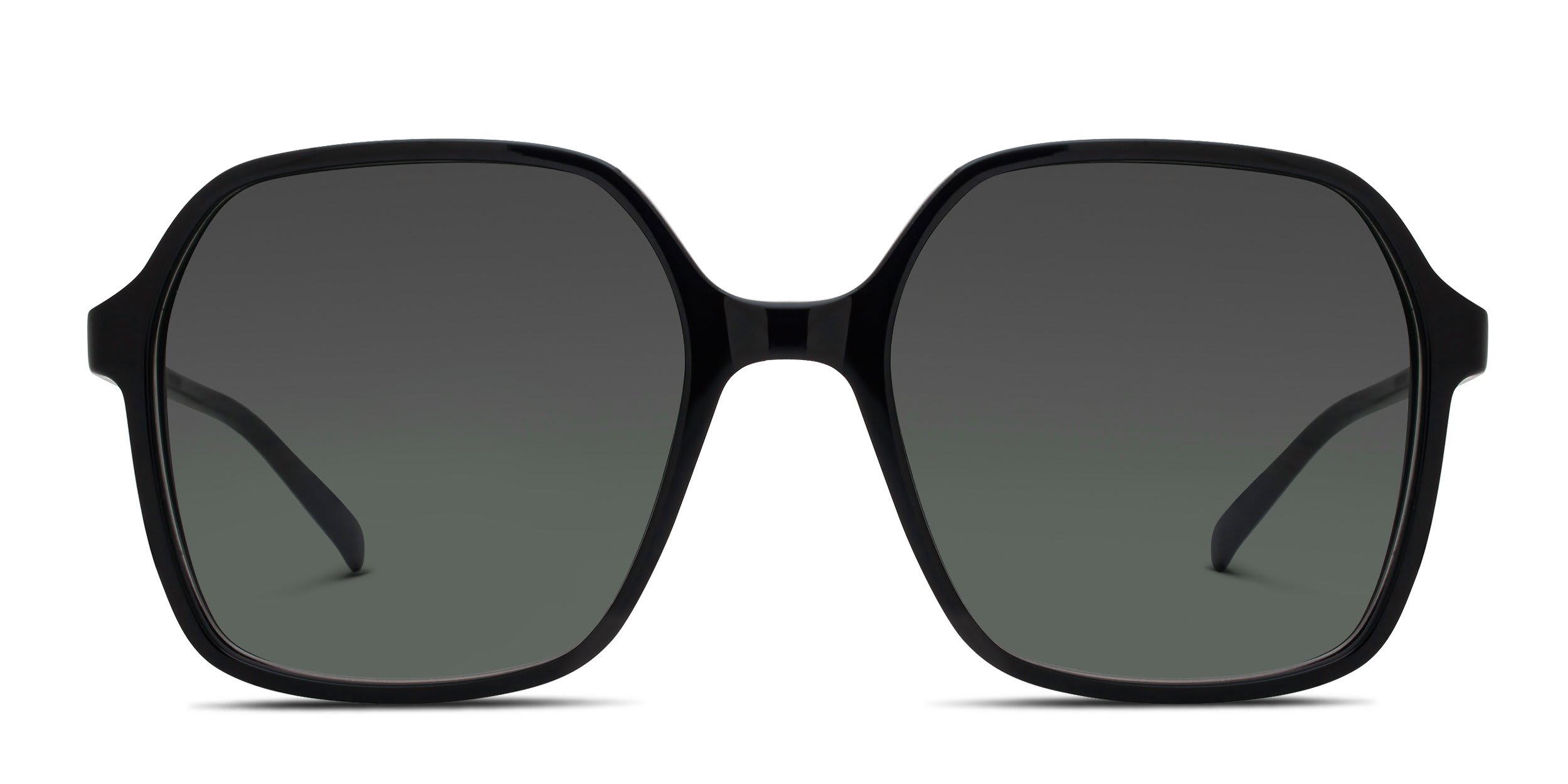 Valentino VG0018S Shiny Black glasses - Shiny Black - Frontal View