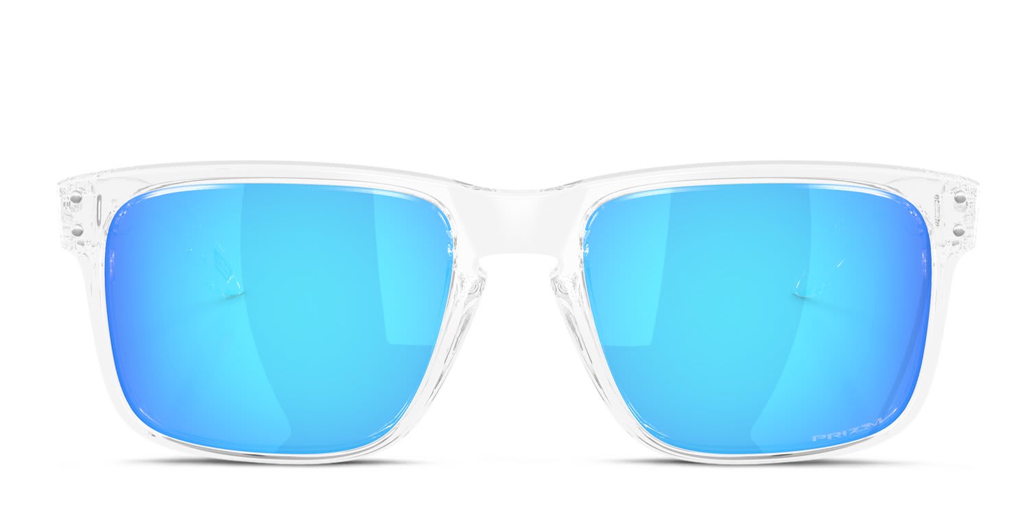 Oakley OO9102 Holbrook Clear, Blue glasses - Clear - Frontal View