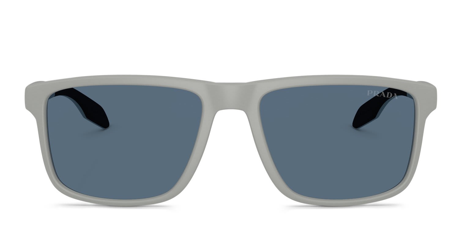 Prada Linea Rossa PSC01S Gray, Blue glasses - Gray - Frontal View