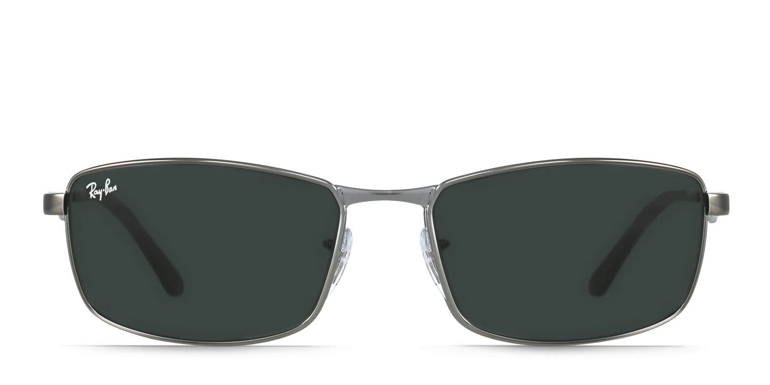 Ray-Ban RB3498 Gunmetal glasses - Gunmetal - Frontal View