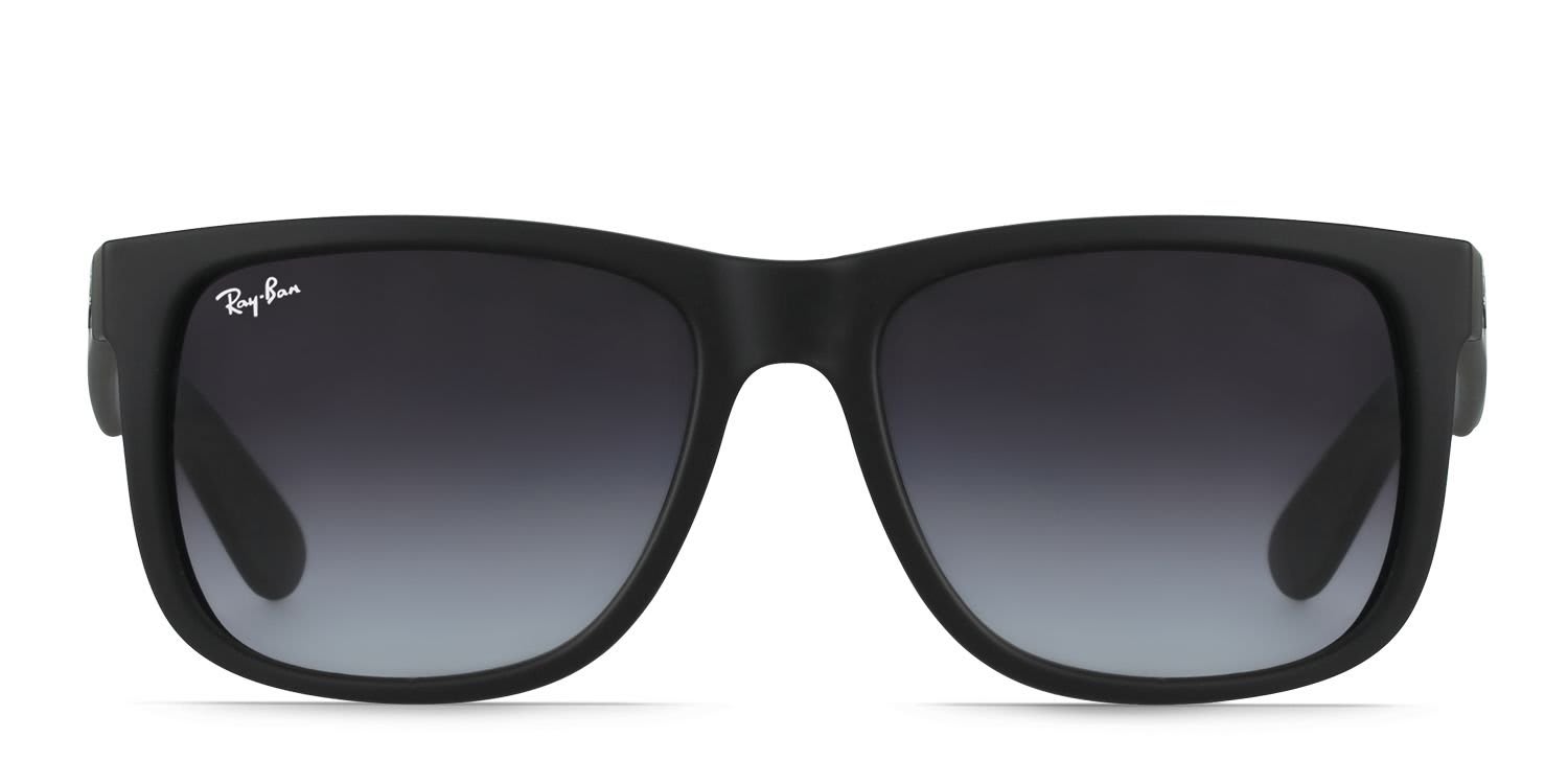 Ray-Ban RB4165 Justin Black glasses - Black - Frontal View