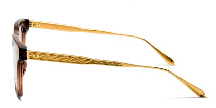 Linda Farrow LFL1508 Evans Brown glasses - Brown - Side View