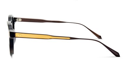 Linda Farrow LFL1625 Heath Black glasses - Black - Side View