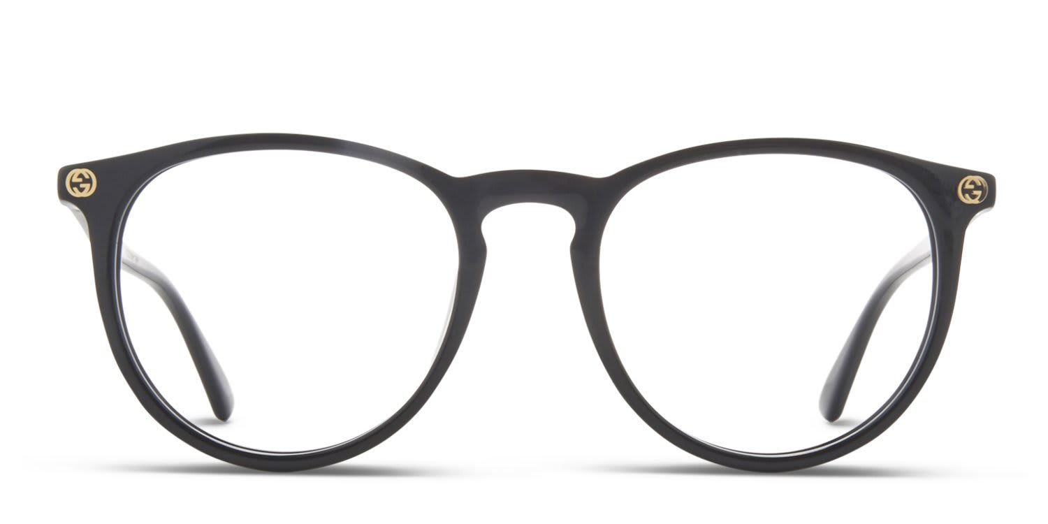 Gucci GG0027O Black glasses - Black - Frontal View