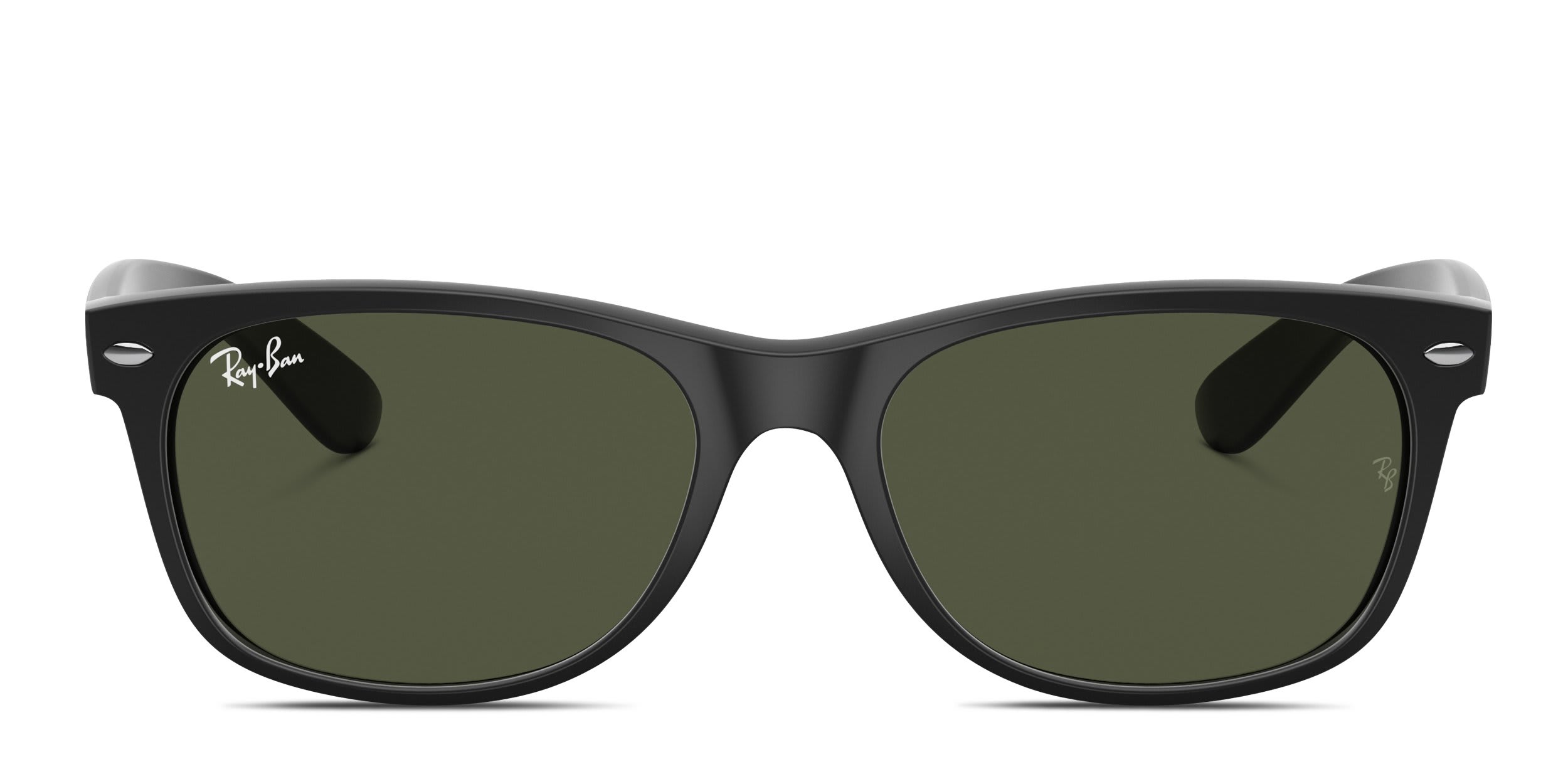Ray-Ban RB2132 New Wayfarer Black glasses - Black - Frontal View
