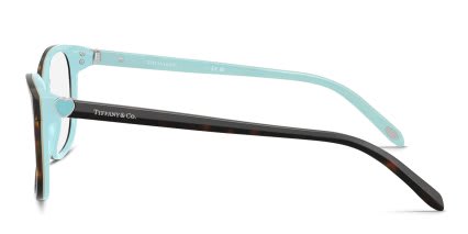Tiffany & Co. TF2097 Brown, Tortoise, Blue glasses - Brown / Tortoise / Blue - Side View