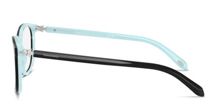 Tiffany & Co. TF2109BF Black, Blue glasses - Black / Blue - Side View