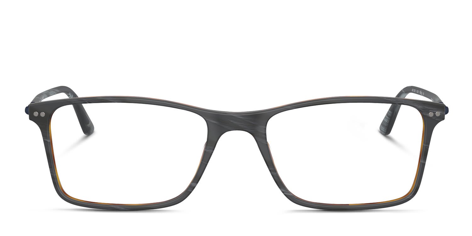 Giorgio Armani AR7037 Gray, Brown glasses - Gray / Brown - Frontal View