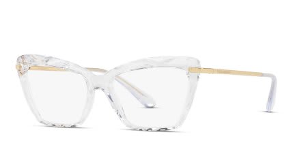 Dolce & Gabbana DG5025 Clear glasses - Clear - Angle View