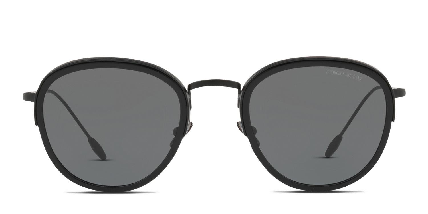 Giorgio Armani AR6068 Black glasses - Black - Frontal View