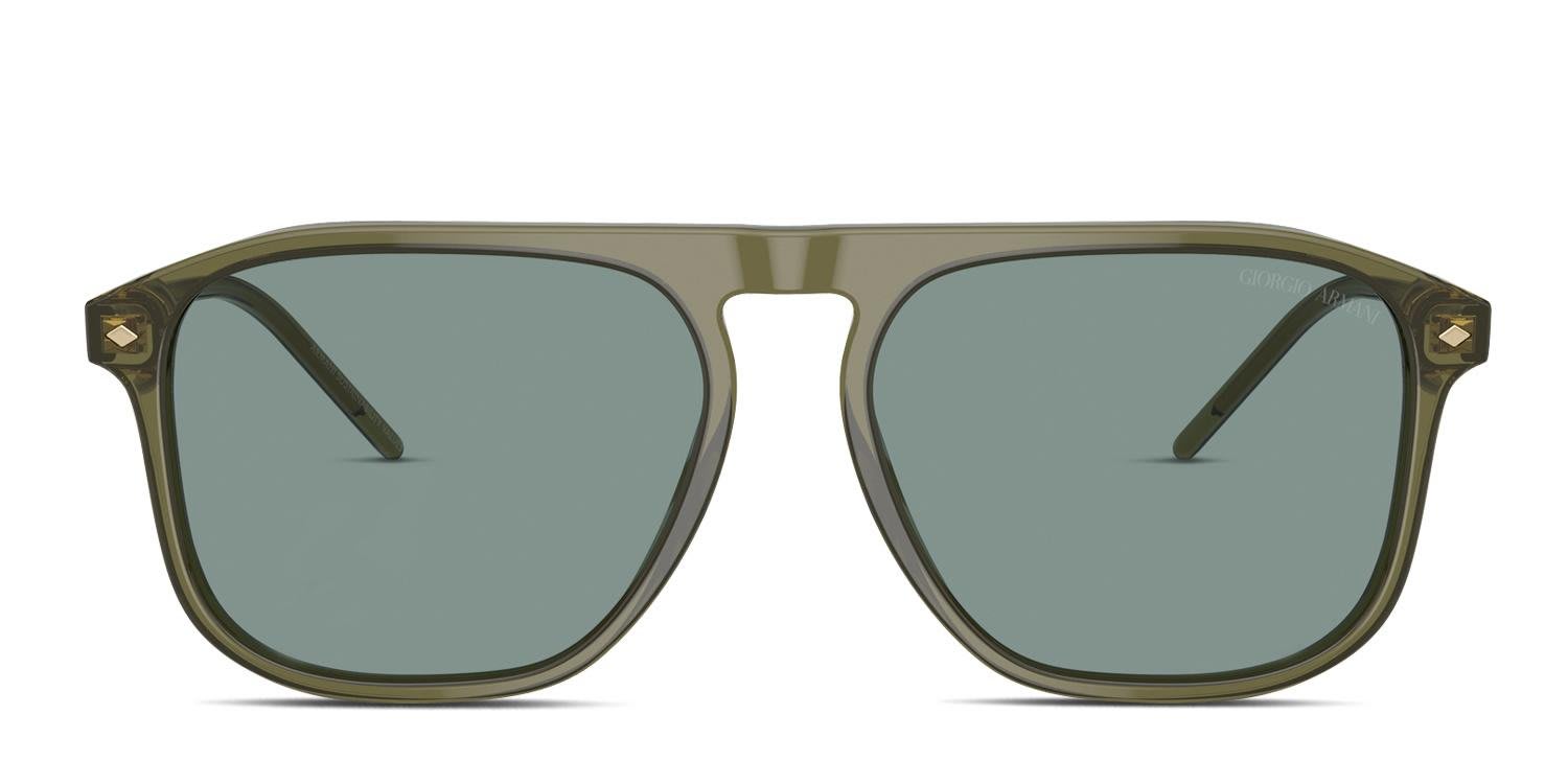Giorgio Armani AR8212 Green glasses - Green - Frontal View
