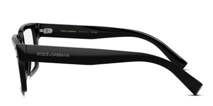 Dolce & Gabbana DG3383 Shiny Black glasses - Shiny Black - Side View
