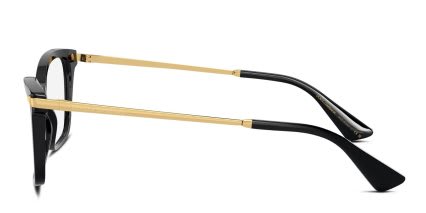 Dolce & Gabbana DG3393 Shiny Black glasses - Shiny Black - Side View