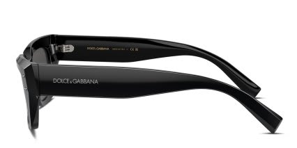 Dolce & Gabbana DG4462 Shiny Black glasses - Shiny Black - Side View