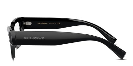 Dolce & Gabbana DG3387 Shiny Black glasses - Shiny Black - Side View