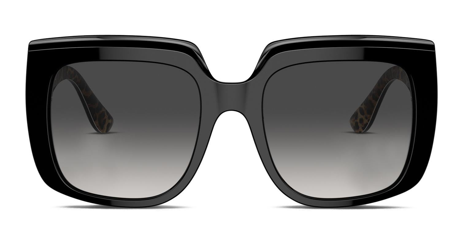 Dolce & Gabbana DG4414 Black glasses - Black - Frontal View
