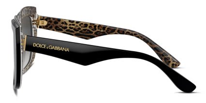 Dolce & Gabbana DG4414 Black glasses - Black - Side View