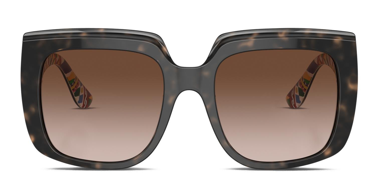 Dolce & Gabbana DG4414 Tortoise glasses - Tortoise - Frontal View