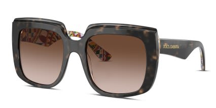 Dolce & Gabbana DG4414 Tortoise glasses - Tortoise - Angle View