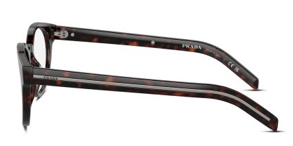 Prada PRA14V Tortoise glasses - Tortoise - Side View