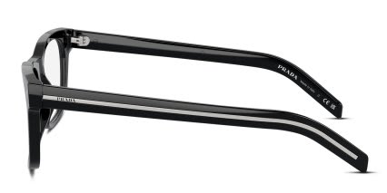 Prada PRA13V Black glasses - Black - Side View
