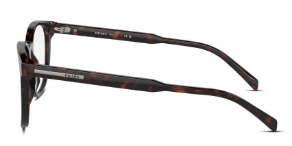 Prada PRA15V Tortoise glasses - Tortoise - Side View