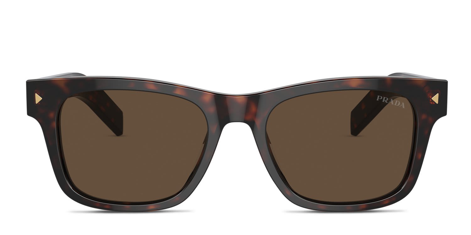 Prada PRA17S Tortoise glasses - Tortoise / Brown - Frontal View