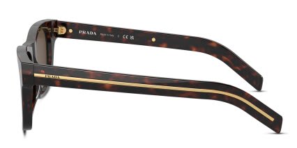 Prada PRA17S Tortoise glasses - Tortoise / Brown - Side View