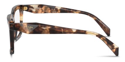 Prada PRA19V Gold, Tortoise glasses - Gold / Tortoise - Side View