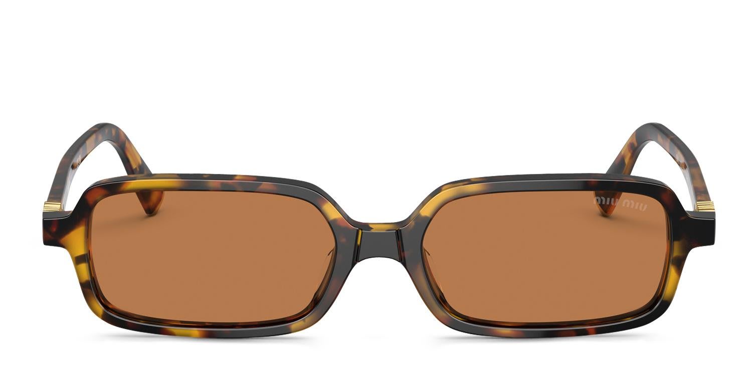 Miu Miu MU11ZS Tortoise glasses - Tortoise - Frontal View