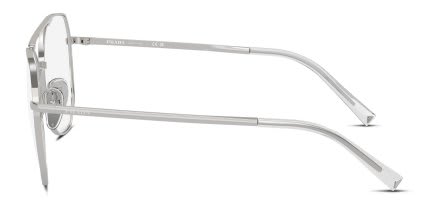 Prada PRA58V Silver glasses - Silver - Side View