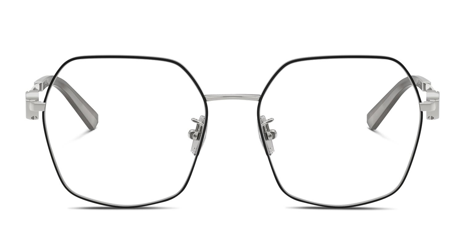 Tiffany & Co. TF1165BD Black, Silver glasses - Black / Silver - Frontal View