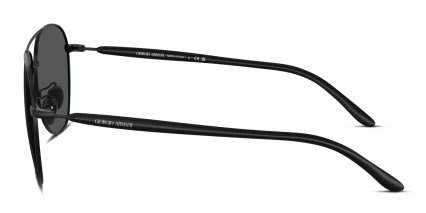 Giorgio Armani AR6162 Black glasses - Black / Gray - Side View