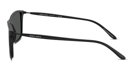 Giorgio Armani AR8218 Black glasses - Black / Gray - Side View