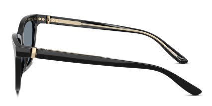 Giorgio Armani AR8221 Black glasses - Black / Blue - Side View
