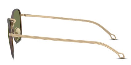 Giorgio Armani AR6164J Gold glasses - Gold / Green - Side View