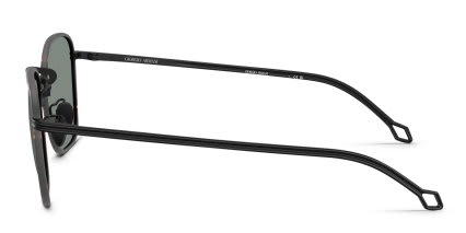 Giorgio Armani AR6164J Black, Gray glasses - Black / Gray - Side View