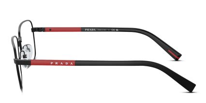 Prada Linea Rossa PS52QV Black glasses - Black - Side View