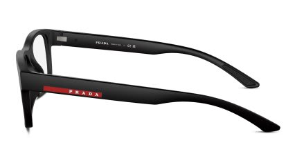 Prada Linea Rossa PS04QV Black glasses - Black - Side View