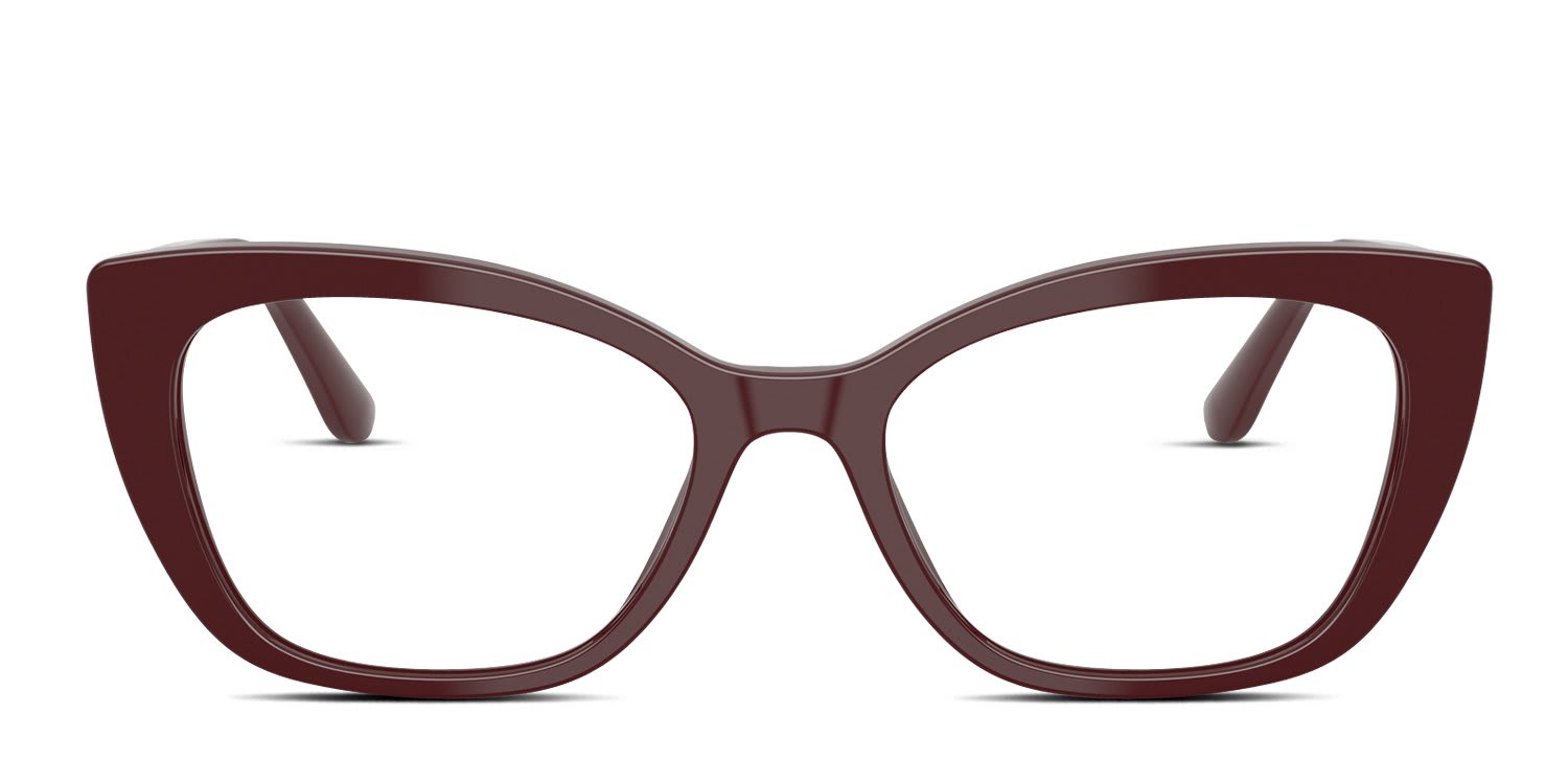Dolce & Gabbana DG3398 Red glasses - Red - Frontal View