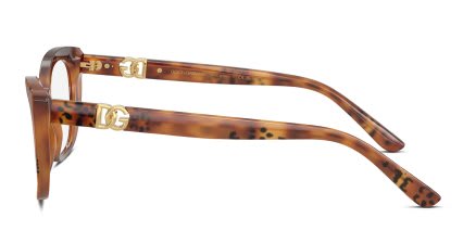Dolce & Gabbana DG3398 Tortoise glasses - Tortoise - Side View