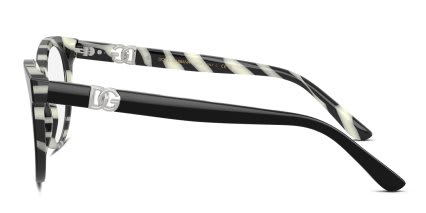 Dolce & Gabbana DG3399 Black glasses - Black - Side View