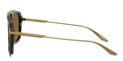 Dolce & Gabbana DG4477 Multicolor, Green glasses - Multicolor / Green / Brown - Side View