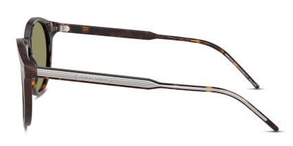 Giorgio Armani AR8211 Tortoise glasses - Tortoise / Green - Side View