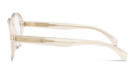 Moncler ME2003 Beige, Clear glasses - Beige / Clear - Side View