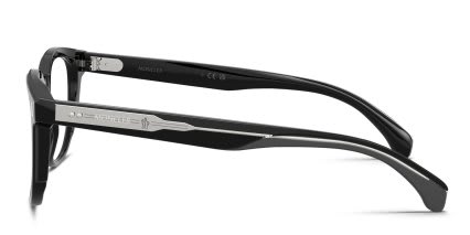 Moncler ME2002 Shiny Black glasses - Shiny Black - Side View