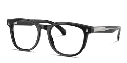 Moncler ME2002 Shiny Black glasses - Shiny Black - Angle View