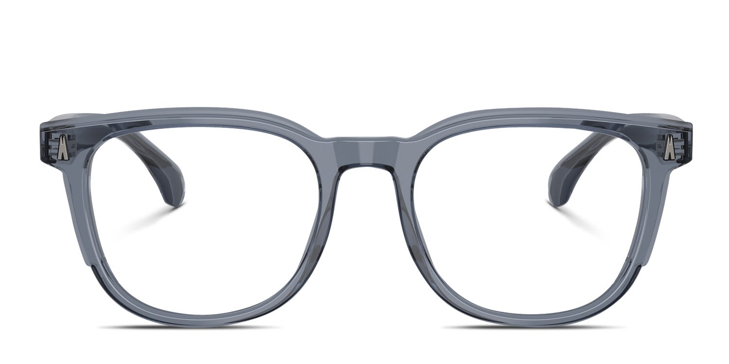 Moncler ME2002 Blue glasses - Blue - Frontal View