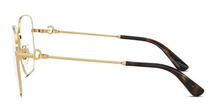Dolce & Gabbana DG1356 Gold glasses - Gold - Side View