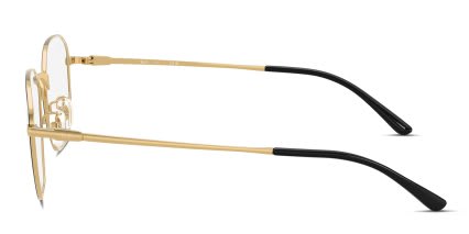 Ray-Ban RX8777D Black, Gold glasses - Black / Gold - Side View